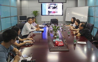 深圳工业总会王肇文一行走访视显光电 推动电子产品研发与销售合作